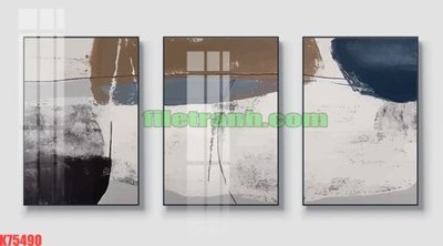 File tranh File gốc in tranh nền tường tổng hợp K75490 (gốc) chủ đề trừu tượng