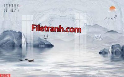 Download file File tranh gốc dán tường hươu nai sừng K76078 (chuẩn in) File tranh gốc dán tường hươu nai sừng K76078