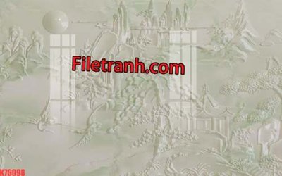 File gốc File tranh gốc dán tường hươu nai sừng K76098 (in ấn) màu sắc trung thực