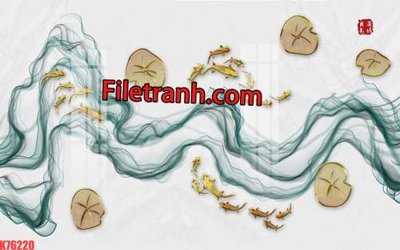 File gốc File tranh gốc dán tường hươu nai sừng K76220 (vector) cho in ấn