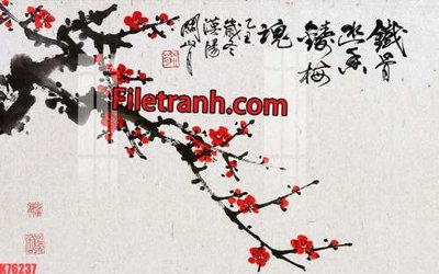 Download file tranh File tranh gốc dán tường hươu nai sừng K76237 (file gốc PSD)