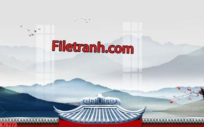 File gốc File tranh gốc dán tường hươu nai sừng K76273 (in ấn) không giới hạn