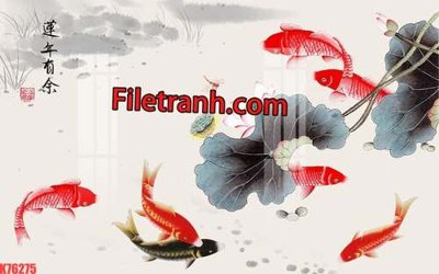 File gốc File tranh gốc dán tường hươu nai sừng K76275 (bản quyền) cho in ấn