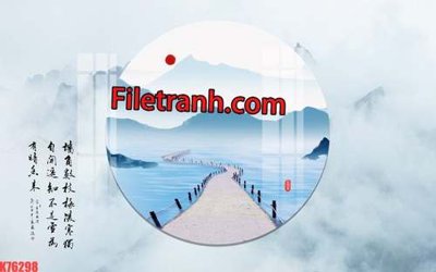 Tải file File tranh gốc dán tường hươu nai sừng K76298 (ảnh gốc) in gạch 3D