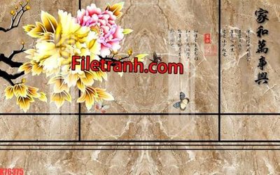 File ảnh File tranh gốc dán tường hươu nai sừng K76375 (gốc) in quảng cáo ngoài trời