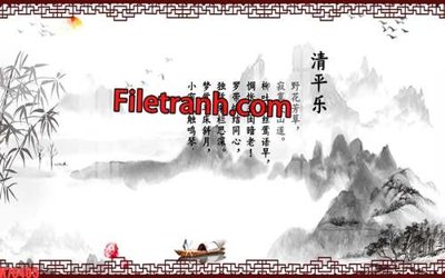 Chi tiết file gốc File tranh gốc dán tường hươu nai sừng K76405 (cho in tráng gương)