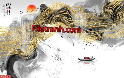 Tải file gốc File tranh gốc dán tường hươu nai sừng K76426 (in không vỡ ảnh)