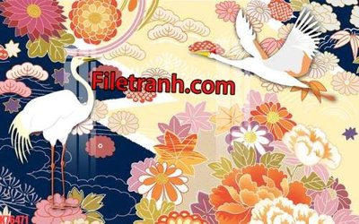 File gốc File tranh gốc dán tường hươu nai sừng K76471 (chủ đề hiện đại) trang trí