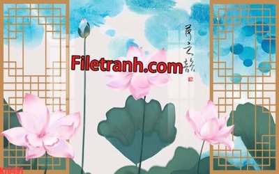 Tải file File tranh gốc dán tường hươu nai sừng K76491 (gốc) in nhanh