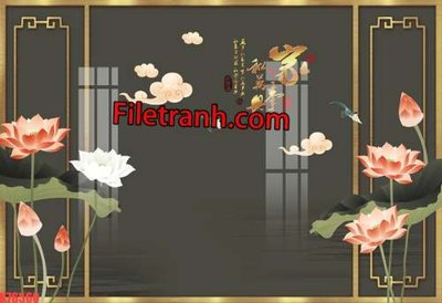 File gốc File tranh gốc dán tường hươu nai sừng K76560 (PNG) trong suốt (transparent)