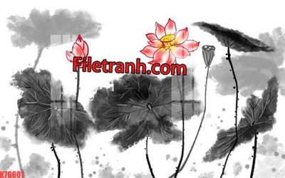 File tranh File tranh gốc dán tường hươu nai sừng K76607 (gốc) chủ đề trẻ em