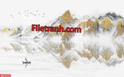 Download file File tranh gốc dán tường hươu nai sừng K76666 (gốc) in mica ốp bếp