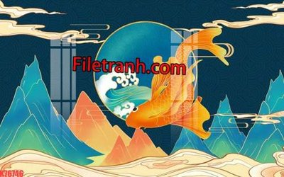 Tải về file gốc File tranh gốc dán tường hươu nai sừng K76746 (dùng cho in quảng cáo)