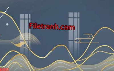 Tải file gốc File tranh gốc dán tường hươu nai sừng K76771 (in không vỡ ảnh)