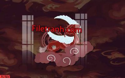 File gốc File tranh gốc dán tường hươu nai sừng K76775 (PNG) trong suốt (transparent)