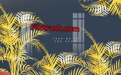 File tranh in trần File tranh gốc dán tường hươu nai sừng K76819 (ảnh gốc siêu nét)
