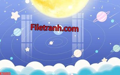 File gốc File tranh gốc dán tường hươu nai sừng K76865 (PNG) trong suốt (transparent)