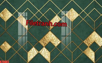 File in ấn chuyên nghiệp File tranh gốc dán tường hươu nai sừng K76883 (file gốc)