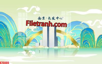 File ảnh File tranh gốc dán tường hươu nai sừng K76889 (gốc) in quảng cáo ngoài trời