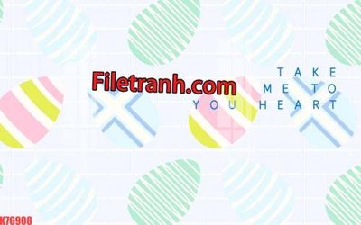 File tranh quảng cáo File tranh gốc dán tường hươu nai sừng K76908 (download file gốc)