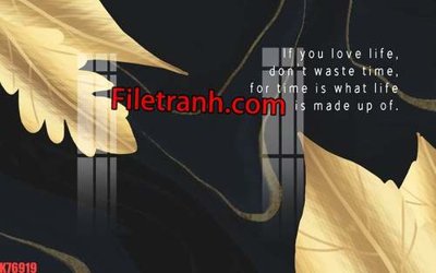 Tải file File tranh gốc dán tường hươu nai sừng K76919 (gốc) làm file tranh quảng cáo