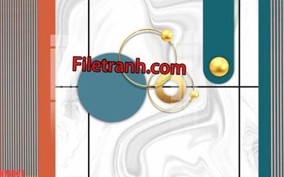 File gốc File tranh gốc dán tường hươu nai sừng K76931 (in tráng gương) ốp tường