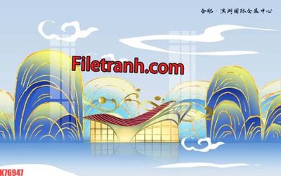 Download file File tranh gốc dán tường hươu nai sừng K76947 (gốc) cho xưởng in