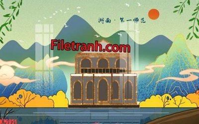 File gốc in ấn File tranh gốc dán tường hươu nai sừng K76951 độ phân giải cao