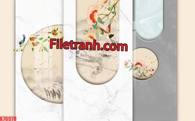 Tải file gốc File tranh gốc dán tường hươu nai sừng K76970 (bản PSD) còn layer