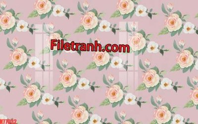 File gốc File tranh gốc dán tường hươu nai sừng K77032 (vector) cho in ấn