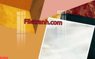 Tải file File tranh gốc dán tường hươu nai sừng K77058 (gốc) in ấn ngay lập tức