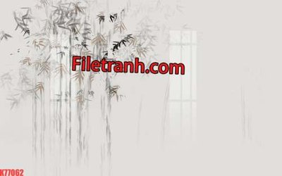 Tải file File tranh gốc dán tường hươu nai sừng K77062 (gốc) chủ đề tôn giáo