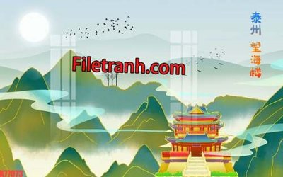 File gốc File tranh gốc dán tường hươu nai sừng K77073 (cho in UV) siêu nét