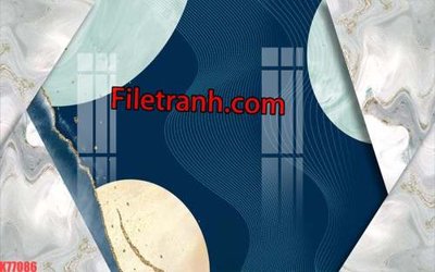 File in ấn File tranh gốc dán tường hươu nai sừng K77086 (bản gốc) sắc nét