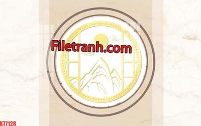 File tranh File tranh gốc dán tường hươu nai sừng K77128 (gốc) chủ đề trừu tượng