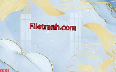 File gốc File tranh gốc dán tường hươu nai sừng K77129 (cho in ấn) từ kho Filetranh