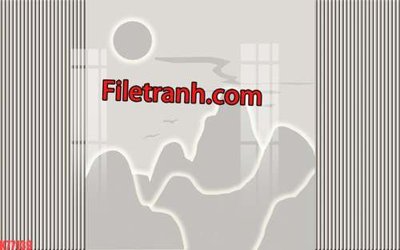 File tranh File tranh gốc dán tường hươu nai sừng K77139 (ảnh gốc) in trần nhà