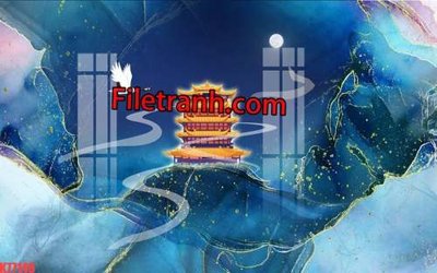 Tải file gốc File tranh gốc dán tường hươu nai sừng K77149 (in khổ lớn) không vỡ