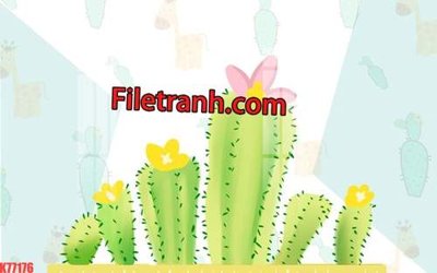 File tranh File tranh gốc dán tường hươu nai sừng K77176 (file gốc) chủ đề phong thủy