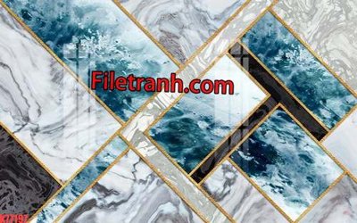 File tranh File tranh gốc dán tường hươu nai sừng K77197 (ảnh gốc) in trần 3D