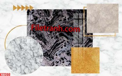 Mua file gốc File tranh gốc dán tường hươu nai sừng K77200 (PSD) tại Filetranh.com