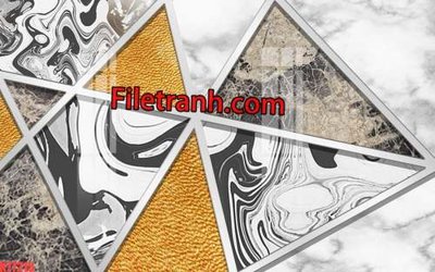 Ảnh gốc file in lụa File tranh gốc dán tường hươu nai sừng K77215 chi tiết