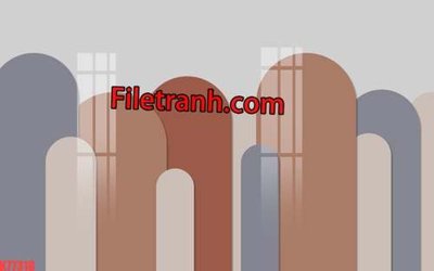 File in lụa File tranh gốc dán tường hươu nai sừng K77318 (hoa văn) File tranh gốc dán tường hươu nai sừng K77318