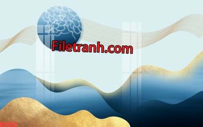 File in ấn chuyên nghiệp File tranh gốc dán tường hươu nai sừng K77323 (file gốc)