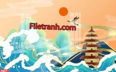 File tranh File tranh gốc dán tường hươu nai sừng K77334 (gốc) chủ đề tĩnh vật