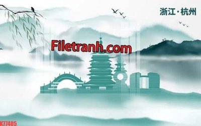 File PSD File tranh gốc dán tường hươu nai sừng K77405 (nguyên gốc) chất lượng cao