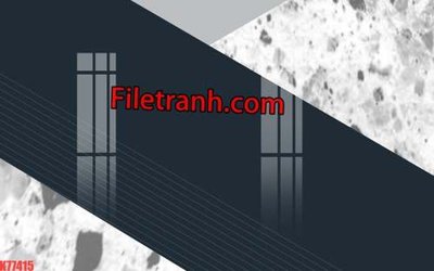 File gốc in tráng gương File tranh gốc dán tường hươu nai sừng K77415 chi tiết