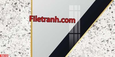File in mica File tranh gốc dán tường hươu nai sừng K77417 (bản gốc) làm vách ngăn