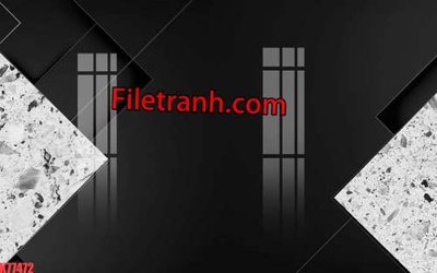 File gốc File tranh gốc dán tường hươu nai sừng K77472 (dành cho trang trí nội thất)