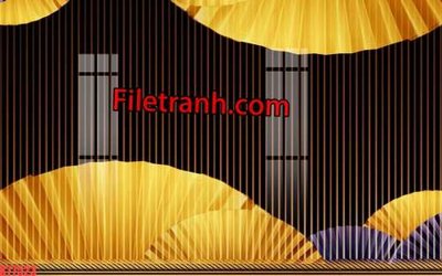 File gốc File tranh gốc dán tường hươu nai sừng K77523 (ảnh chi tiết) để in trần